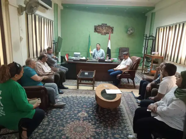 رئيس مركز ومدينة المنيا يبحث مع إدارة التفتيش المالي والإداري سُبل تعزيز الرقابة على المال العام وضبط المخالفات