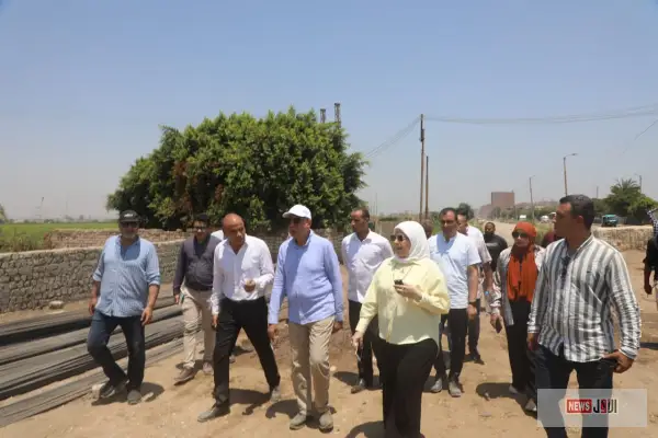 محافظ المنيا يتفقد أرض إقامة سوق حضاري بسمالوط على مساحة 4 أفدنة لتطوير تجارة الجملة