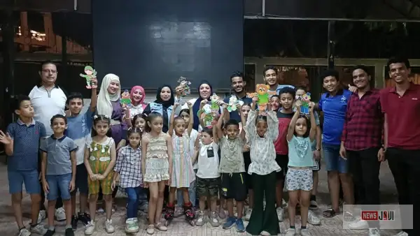 نادي المنيا ينظم يوماً ترفيهياً وورشة رسم للأطفال بمشاركة واسعة