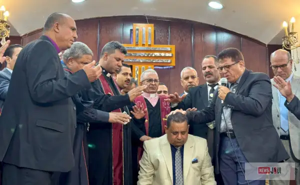 مجمع الكنائس المعمدانية يحتفل برسامة أول قس لخدمة ورعاية ذوي الهمم في مصر