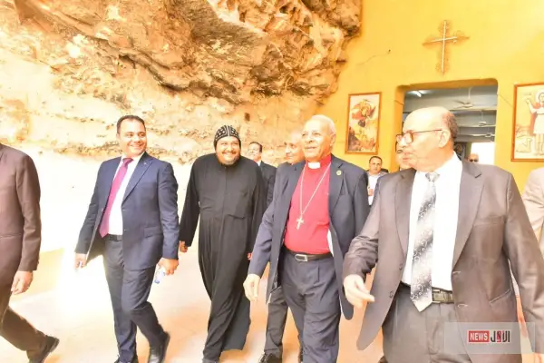 قيادات الطائفة الإنجيلية تتفقد أعمال تطوير مسار العائلة المقدسة في أسيوط بدعوة من المحافظ هشام أبو النصر