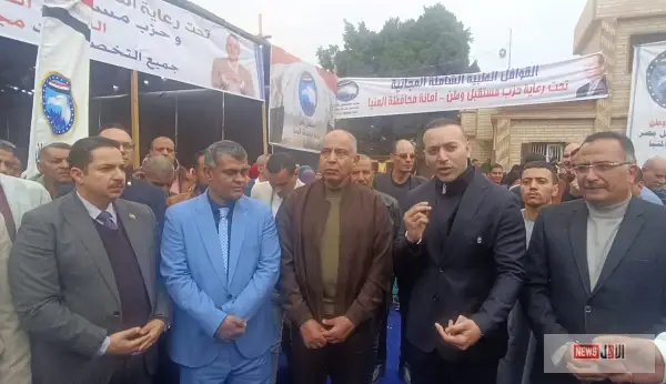 تخدم أهالي قرى مركز مغاغة.. إطلاق أكبر قافلة طبية مجانية بالمنيا