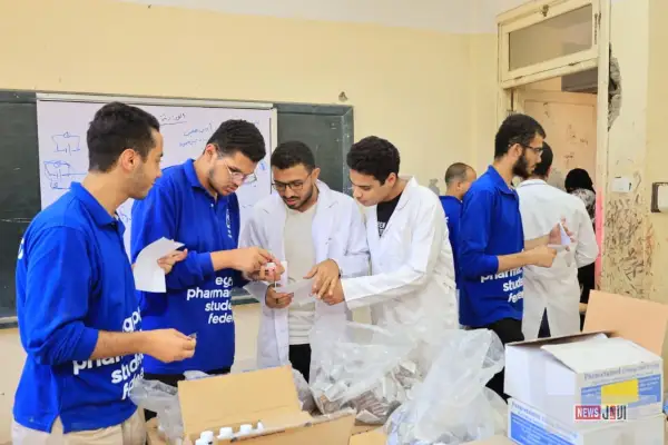 الكشف على 450 مواطنًا.. جامعة المنيا تنظم قافلة طبية متكاملة بقرية اسمو العروس في ديرمواس