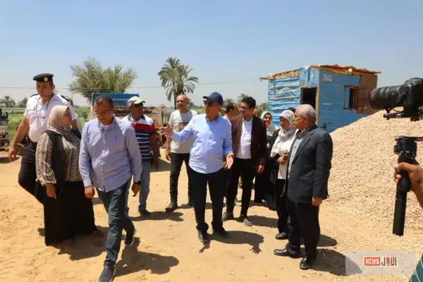 محافظ المنيا يضبط تعديات على أراضٍ زراعية بمغاغة وبني مزار ويوجه بحظر التشوينات لحماية الرقعة الزراعية