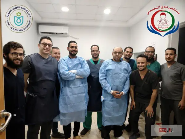 8 عمليات ناجحة لتوسيع الصمام الميترالي بالقسطرة البالونية في مستشفى ملوي التخصصي