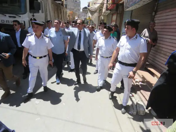 إشادة واسعة من أهالي المنيا بحملة مدير الأمن لرفع الإشغالات وإعادة الانضباط إلى الشارع