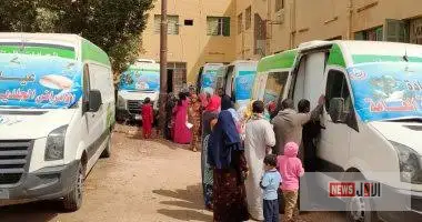 قافلة طبية مجانية في نزلة عبيد بالمنيا ضمن «حياة كريمة».. الكشف والعلاج بالمجان