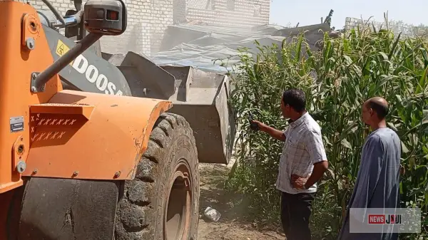 انطلاق الموجة الـ30 لإزالة التعديات بالمنيا.. إزالة 10 حالات على الأراضي الزراعية وأملاك الدولة