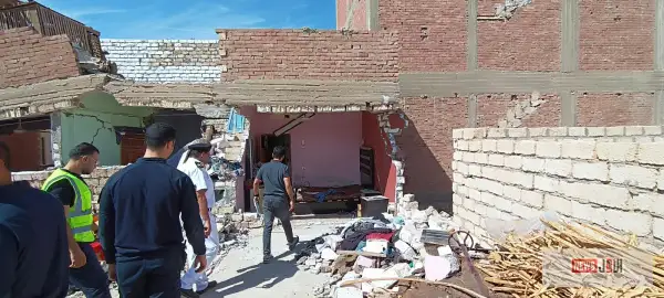 انفجار غاز داخل شقة سكنية بالبرجاية في المنيا.. وإصابة مالكها