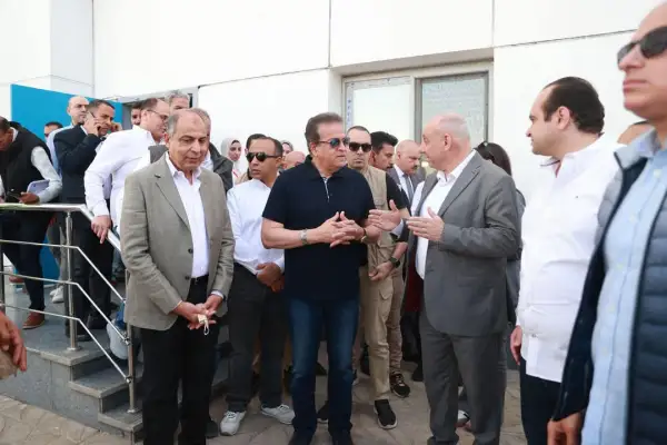 نائب رئيس مجلس الوزراء وزير الصحة ومحافظ المنيا يتفقدان مستشفى العدوة المركزي