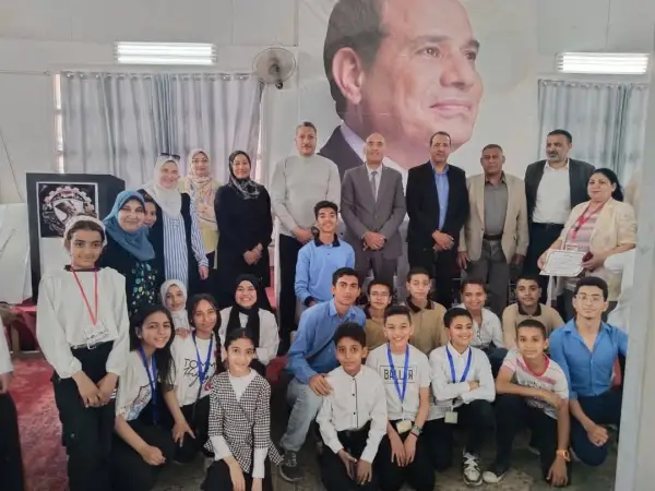 مدير عام إدارة المنيا التعليمية يشهد الحفل الختامي لنادي العلوم للعام الدراسي 2024 / 2025