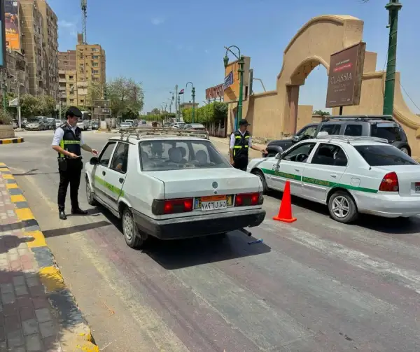 محافظ المنيا يوجه بتكثيف حملات المرور للتأكد من الالتزام بتعريفة الركوب وضبط 50 سيارة تاكسي مخالفة