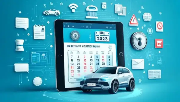 كيفية الاستعلام عن المخالفات المرورية في الإمارات 2025 برقم اللوحة أو الهوية