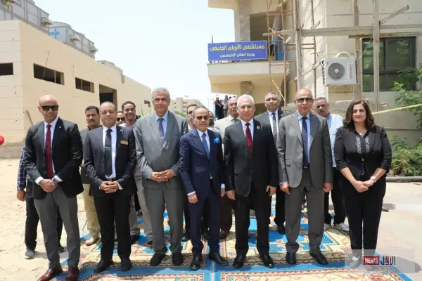 الأكبر في صعيد مصر.. محافظ المنيا ورئيس الجامعة يفتتحان وحدة العلاج الإشعاعي الجديدة بمستشفى الأورام