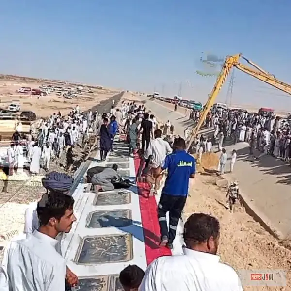 عاجل | حادث قطار مطروح اليوم 30 أغسطس 2025.. خروج 7 عربات من القطار 1935 وانقلاب اثنين منها