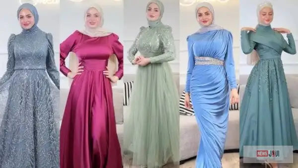 كيفية اختيار فساتين سواريه مناسبة لجسمك 2025 | فساتين سواريه محجبات بسيطة وشيك