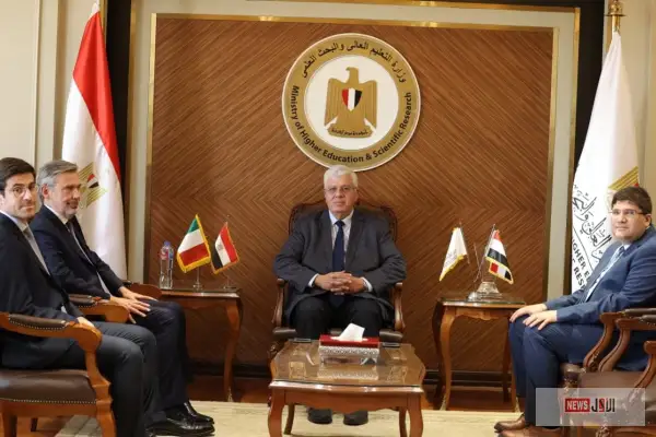 وزير التعليم العالي يستقبل السفير الإيطالي بالقاهرة ويشيد بجهوده في تعزيز التعاون المصري الإيطالي